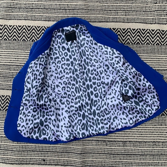 Ross Mayer ½ Sleeve Cobalt Blazer size 4 - Picture 3 of 5